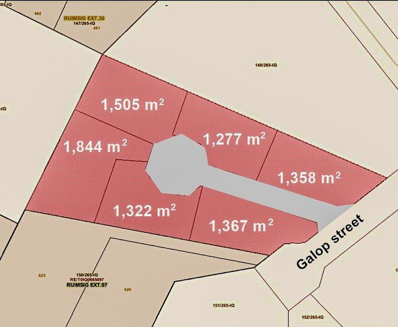 Vacant Land / Plot For Sale in Ruimsig, Roodepoort